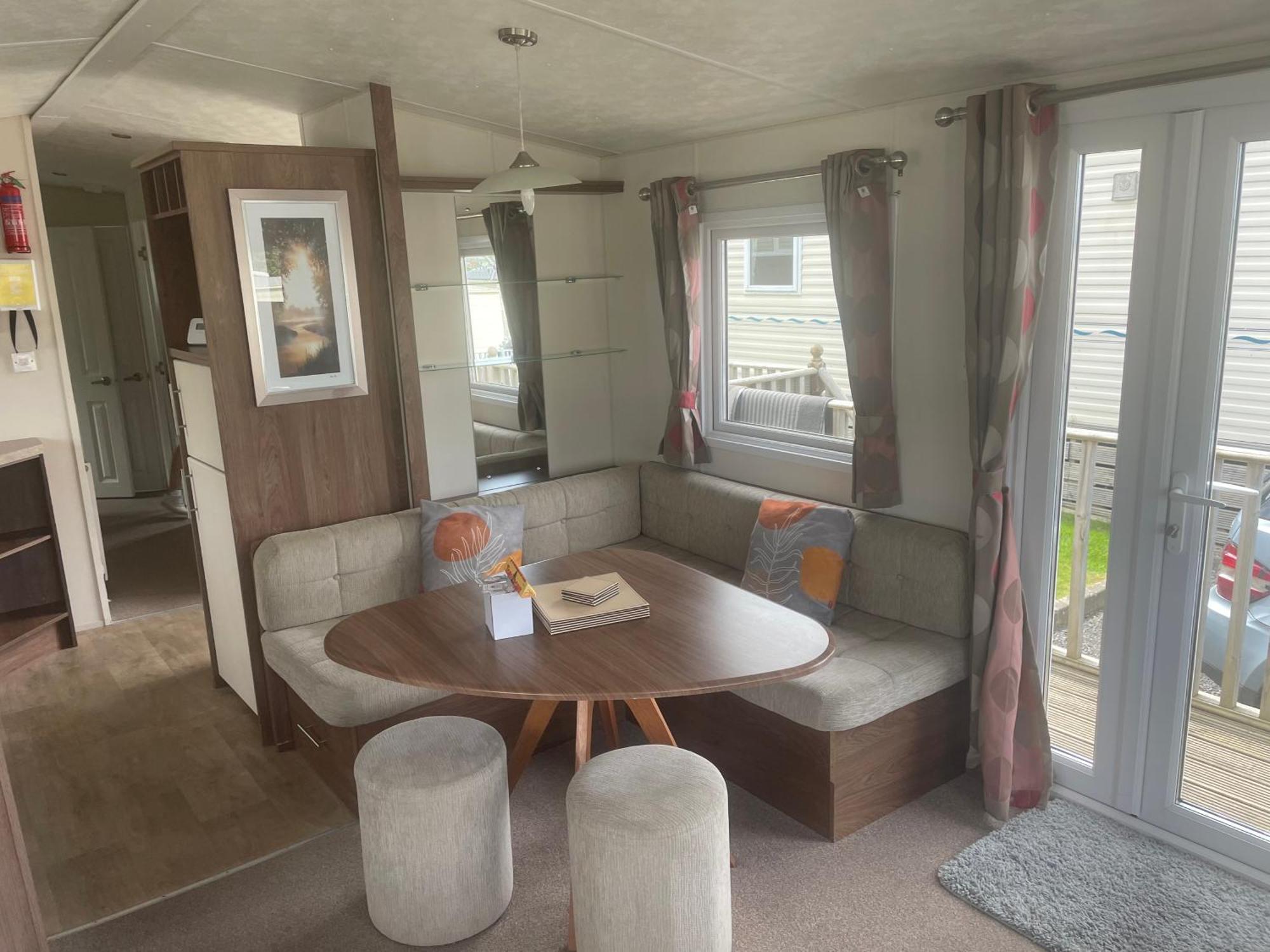 Modern 2017 Model Delta Sienna Static Caravan In Clarach Bay Villa Aberystwyth Exterior photo