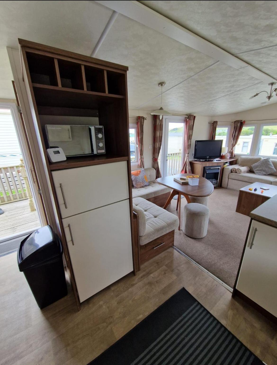 Modern 2017 Model Delta Sienna Static Caravan In Clarach Bay Villa Aberystwyth Exterior photo