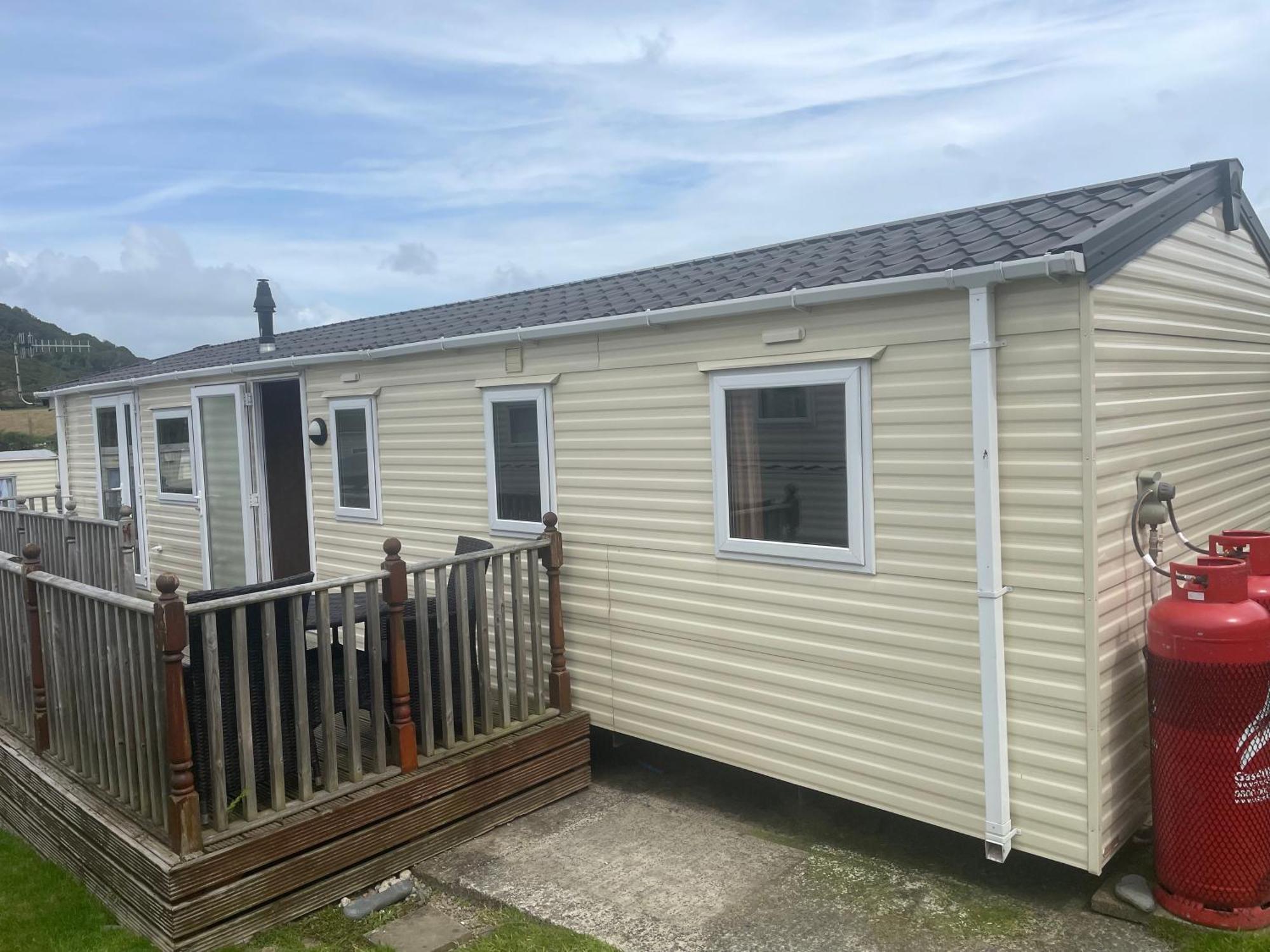 Modern 2017 Model Delta Sienna Static Caravan In Clarach Bay Villa Aberystwyth Exterior photo